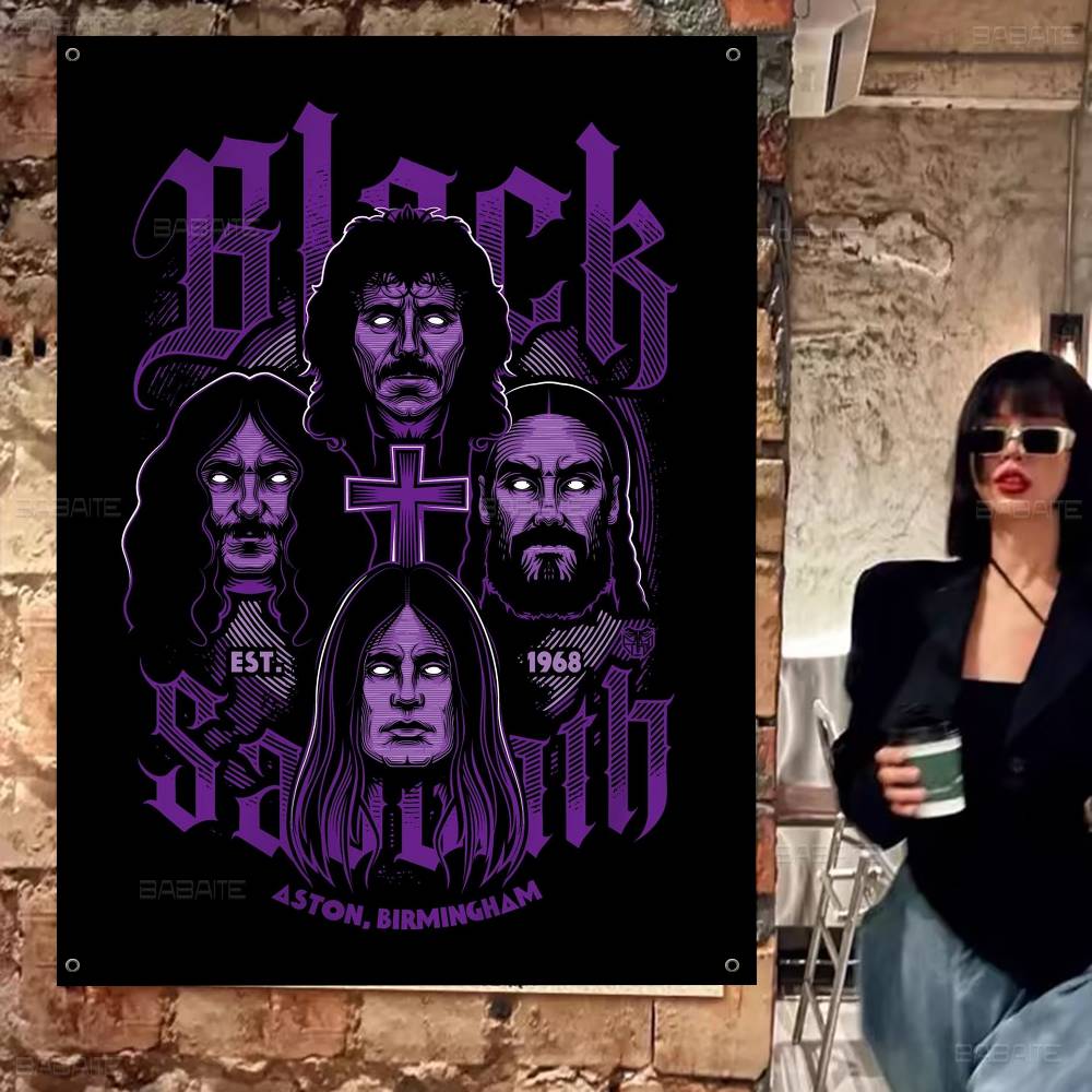 Commercial Printing Companies - Black Sabbath Heavy Metal geavanceerde afdrukken
