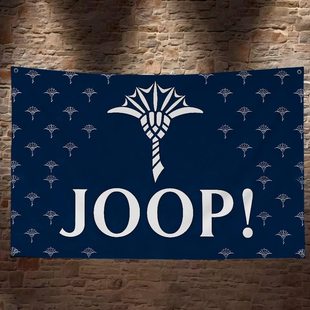 Commercial Printing Companies - Grappige bedrukte Joop Advanced Printing reclamevlag