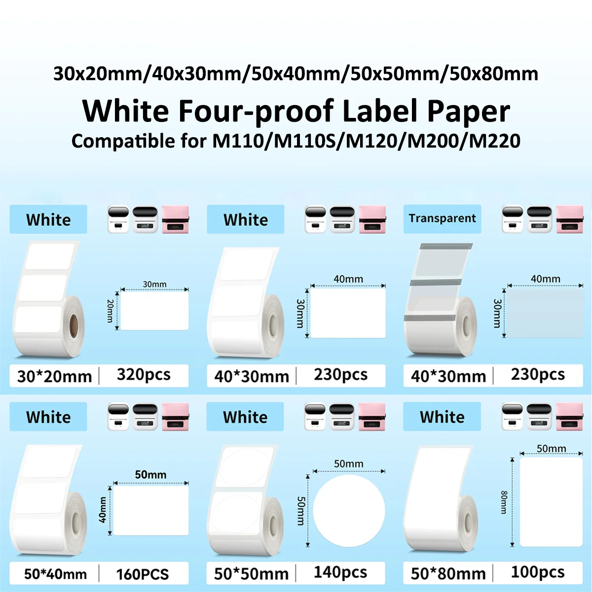 Commercial Printing Paper - Thermisch stickerpapier Thermisch papier Label Maker