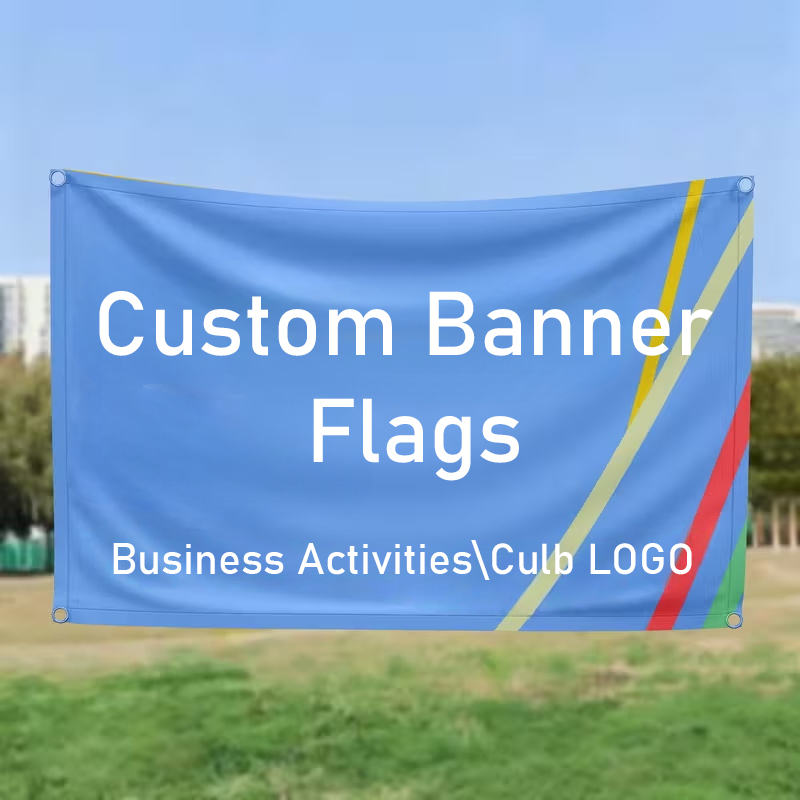 Commercial Printing Companies - Aangepaste vlaggenbanner voor gepersonaliseerde logovlag voor