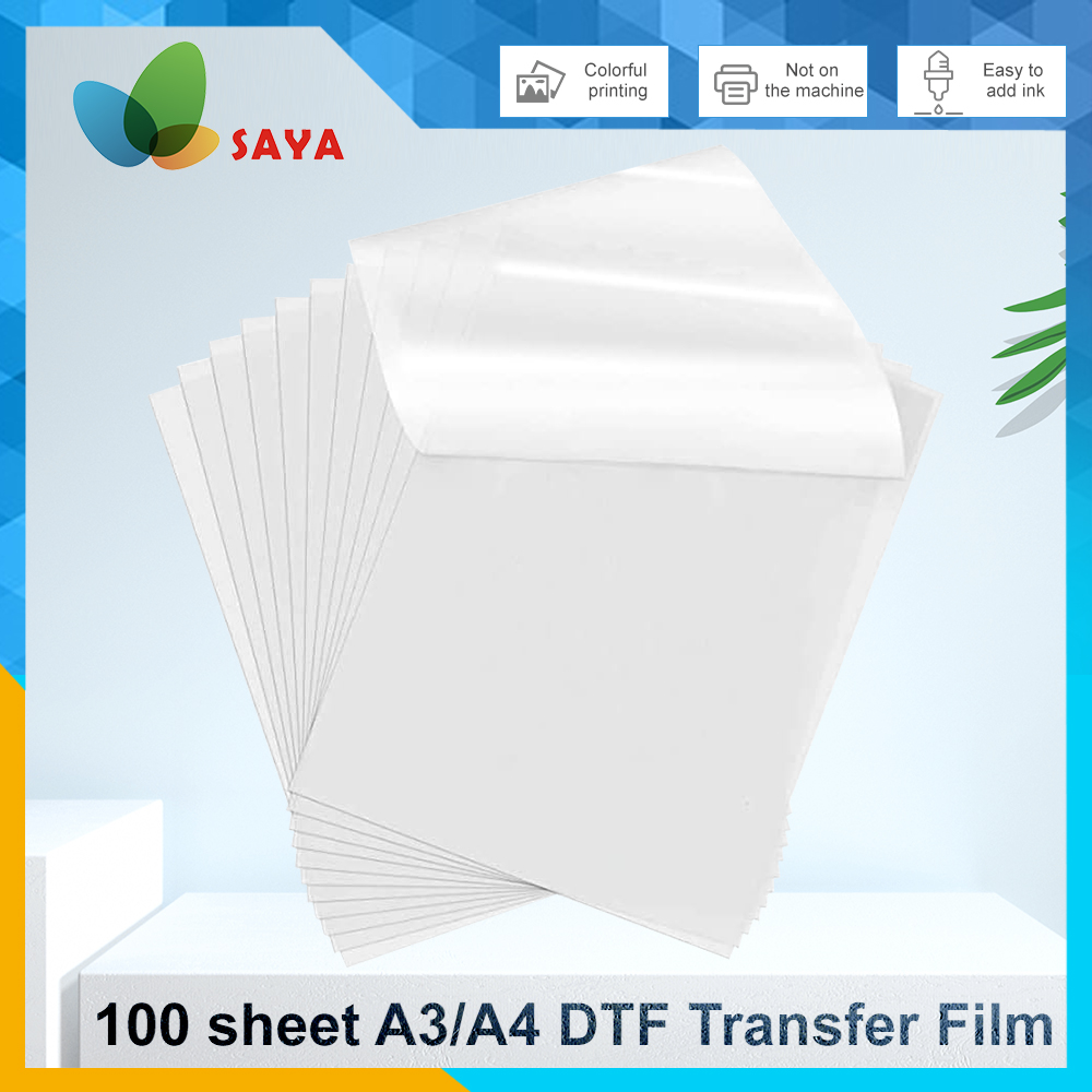 Commercial Printing Paper - 50/100 Stuks DTF Film A3/A4 Dubbelzijdig