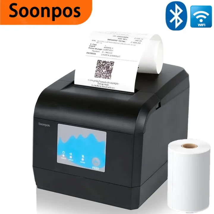 Commercial Wallpaper Printing - Soonpos 58/80mm thermische POS-printer, automatische snijder,
