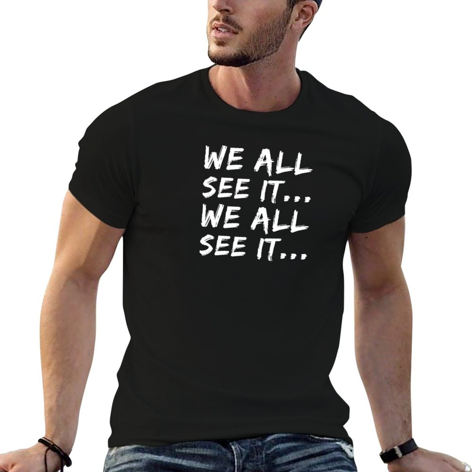 We zien het allemaal... Wij zi - Commercial Shirt Printing recensie en prijs