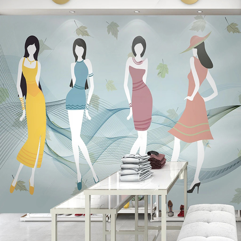 Aangepaste muurschildering Mod - Commercial Wallpaper Printing recensie en prijs