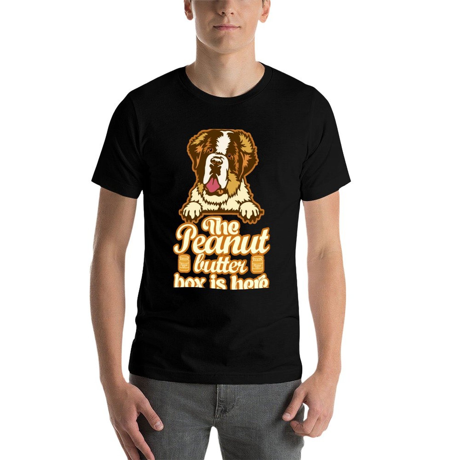 De pindakaasdoos is hier: grap - Commercial Shirt Printing recensie en prijs