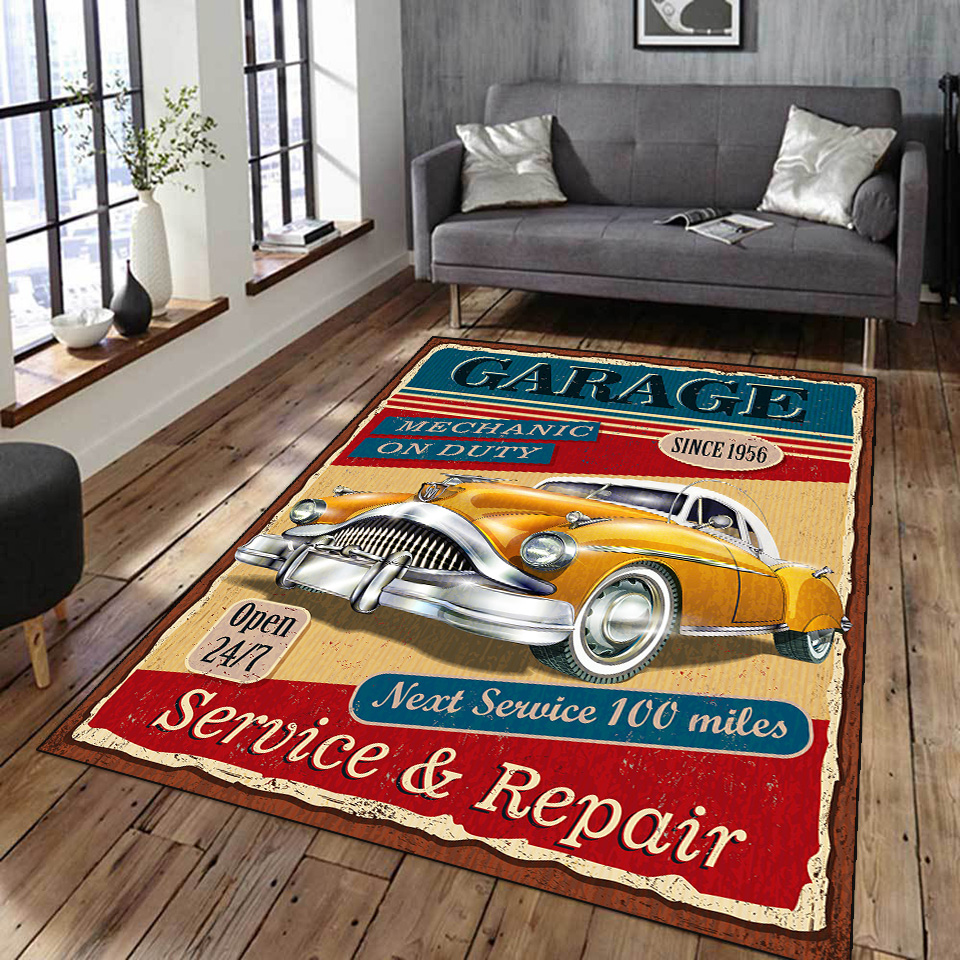 Retro Klassieke Motorfiets Aut - Commercial Printing Format recensie en prijs