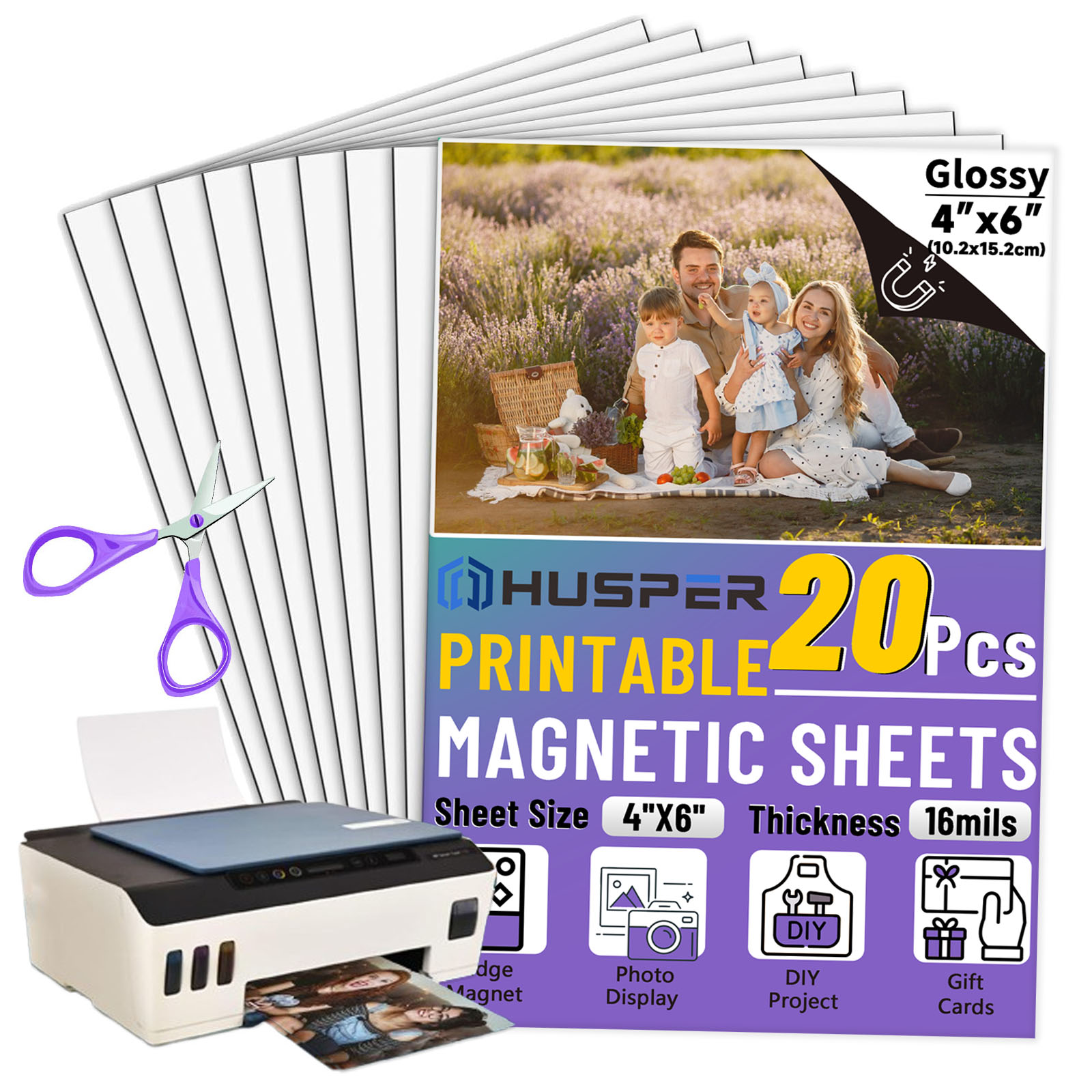 10/20 Vellen 4R Afdrukbare Gla - Commercial Printing Paper recensie en prijs