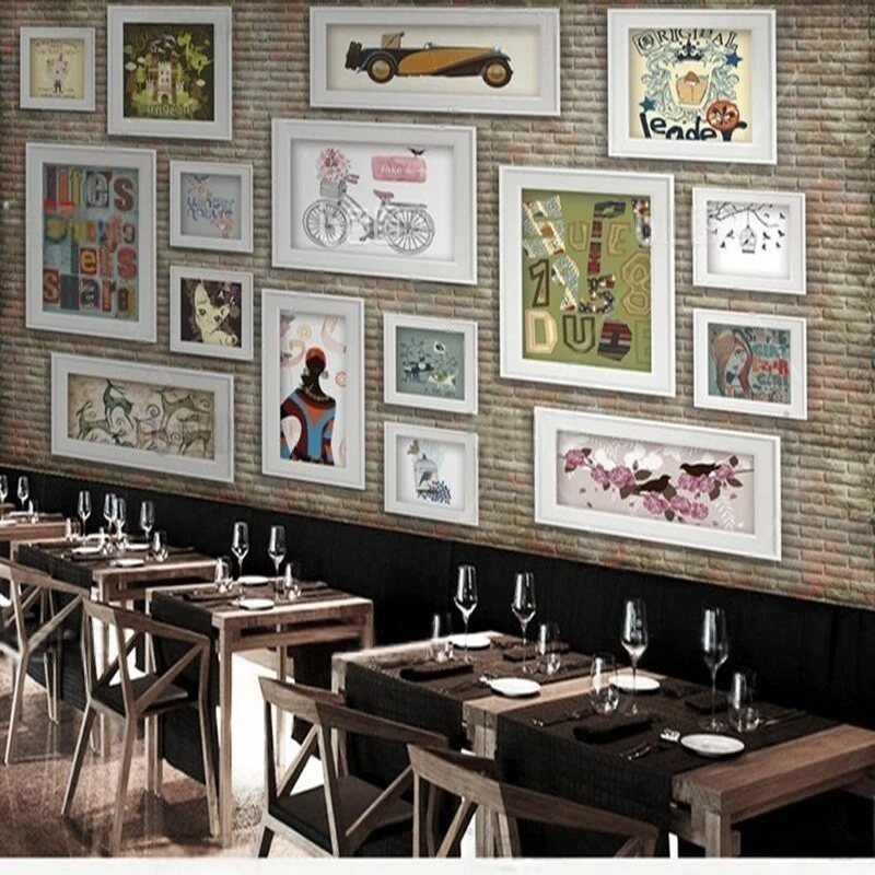 Nostalgische decoratieve schil - Commercial Wallpaper Printing recensie en prijs