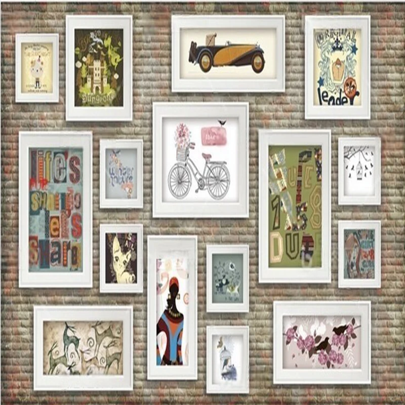 Nostalgische decoratieve schil - Commercial Wallpaper Printing recensie en prijs