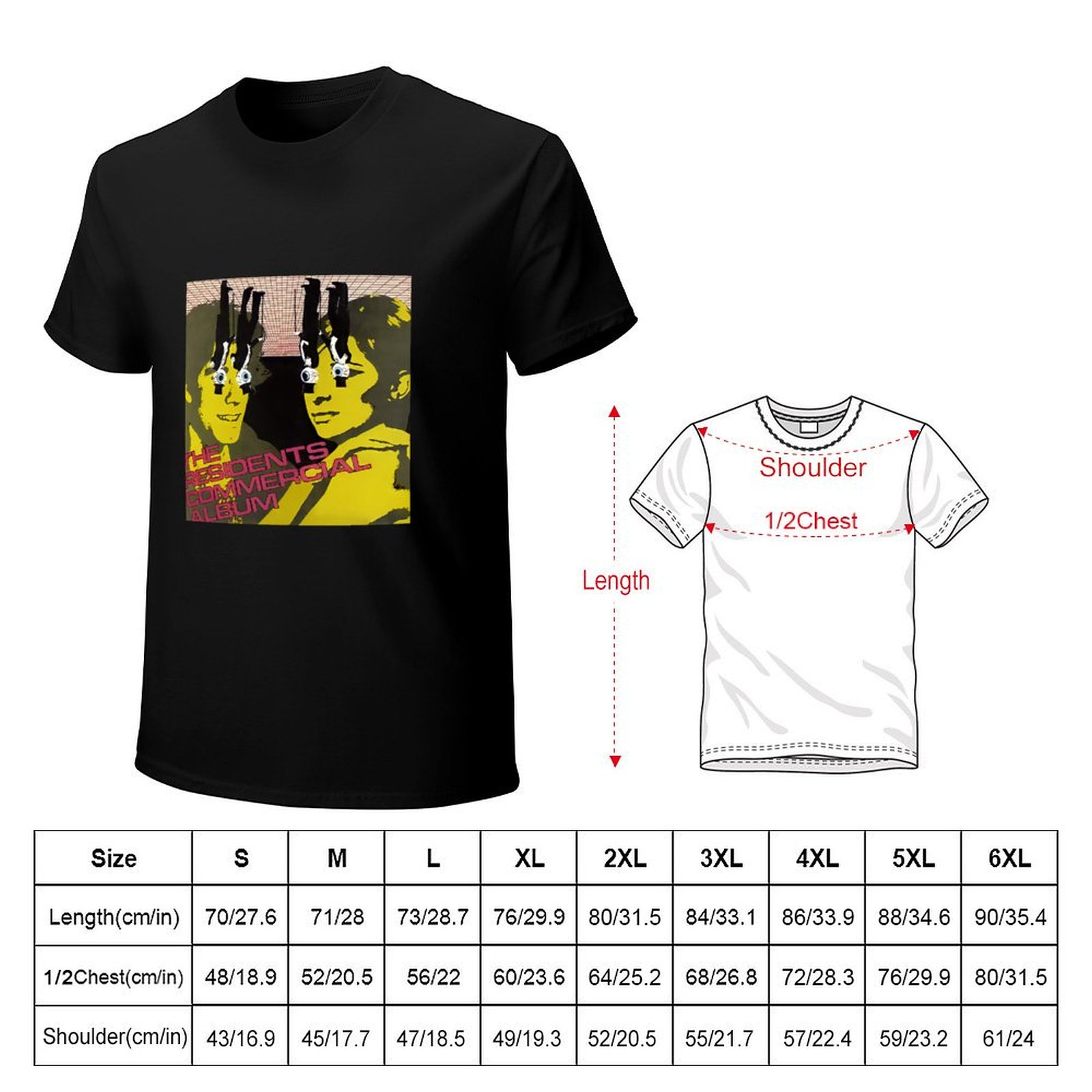 The Residents - Commercial Alb - Commercial Shirt Printing recensie en prijs