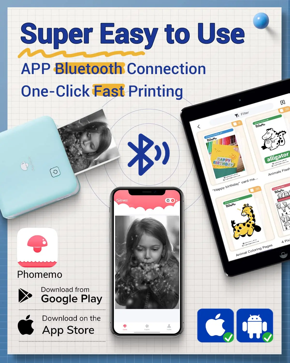 Phomemo M02pro Mini Draagbare  - Commercial Printing Paper recensie en prijs
