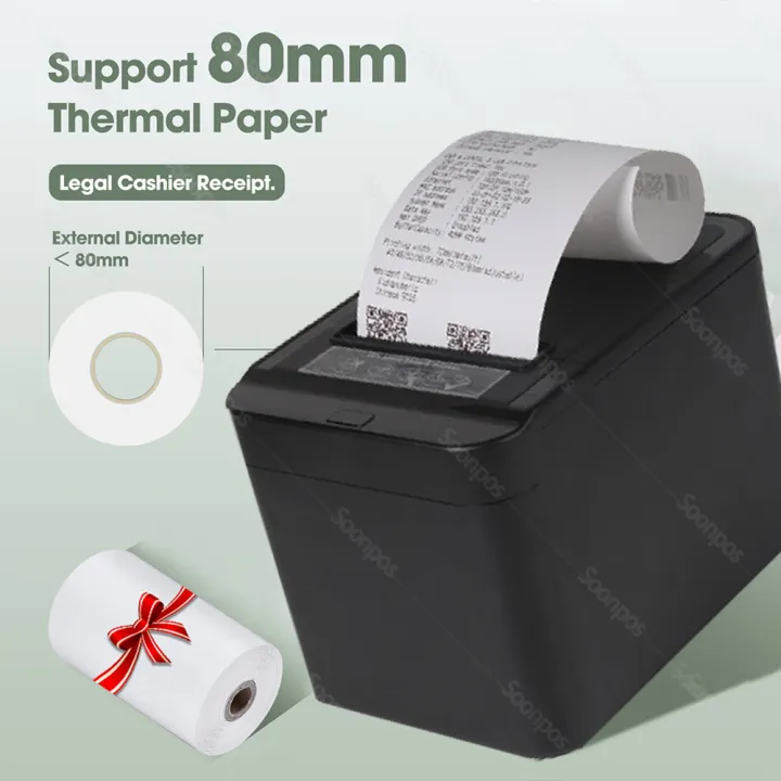 Soonpos 80mm thermische POS-bo - Commercial Wallpaper Printing recensie en prijs