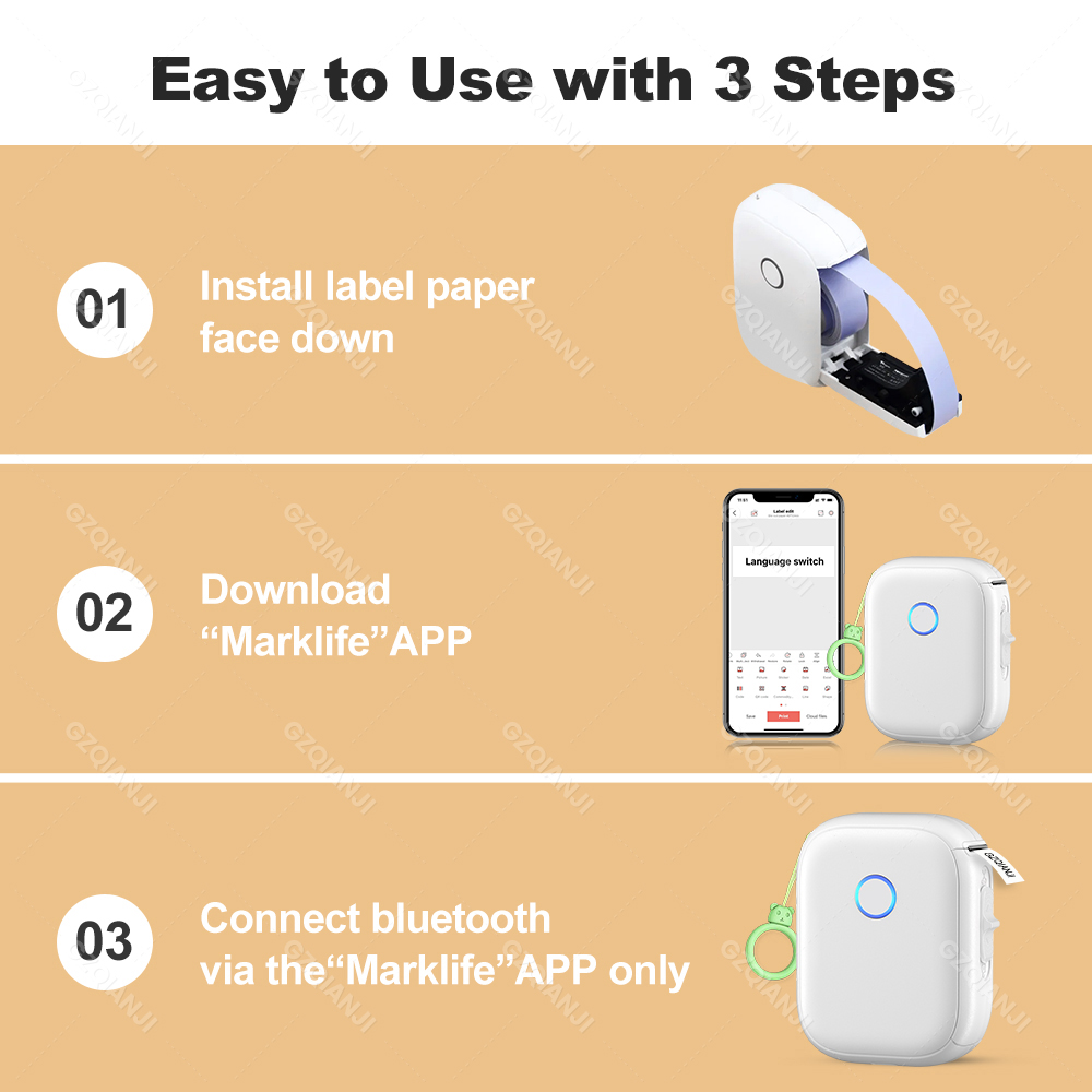 Marklife P12 thermische labelp - Commercial Printing Items recensie en prijs