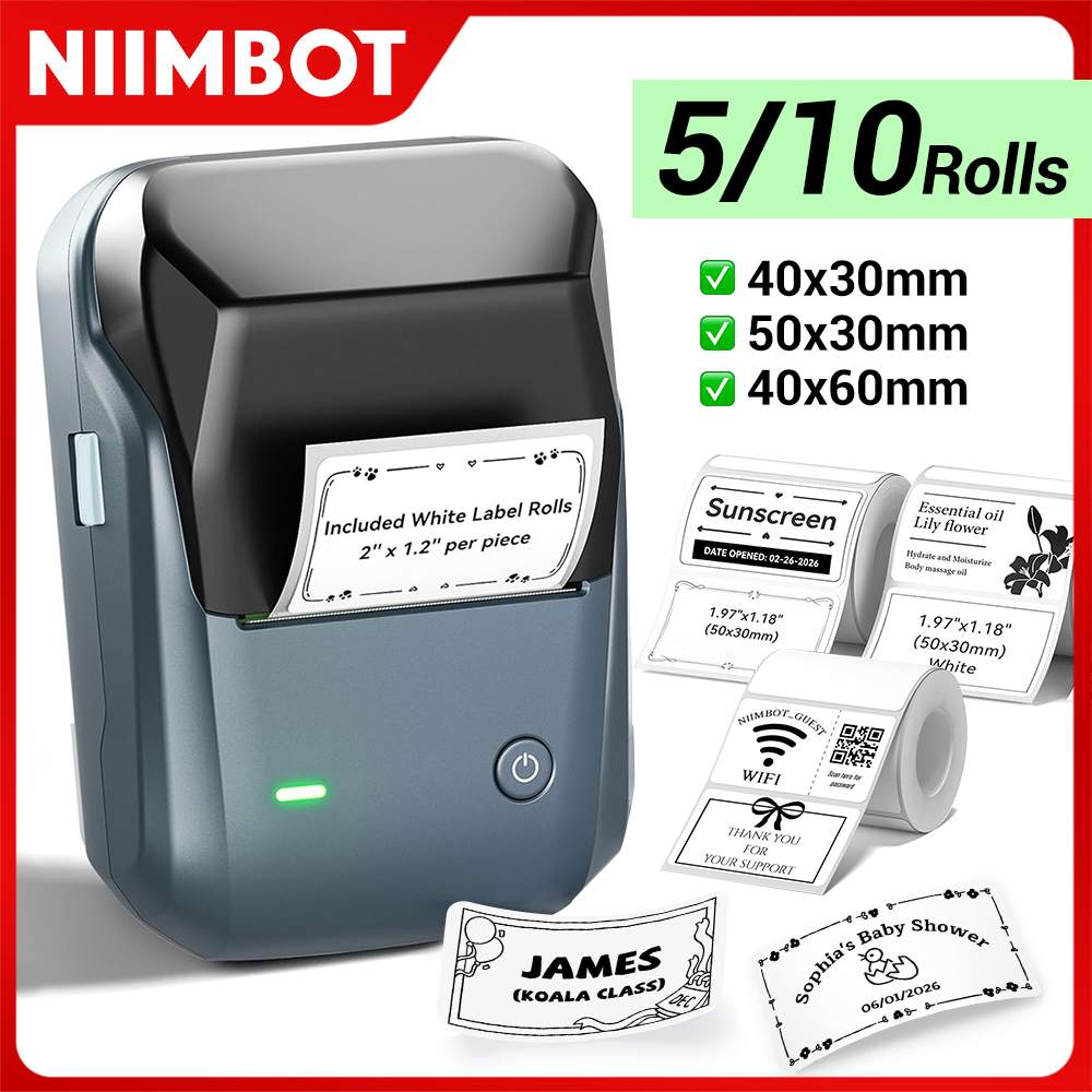 Niimbot B1 Printer Thermische  - Commercial Printing Paper recensie en prijs