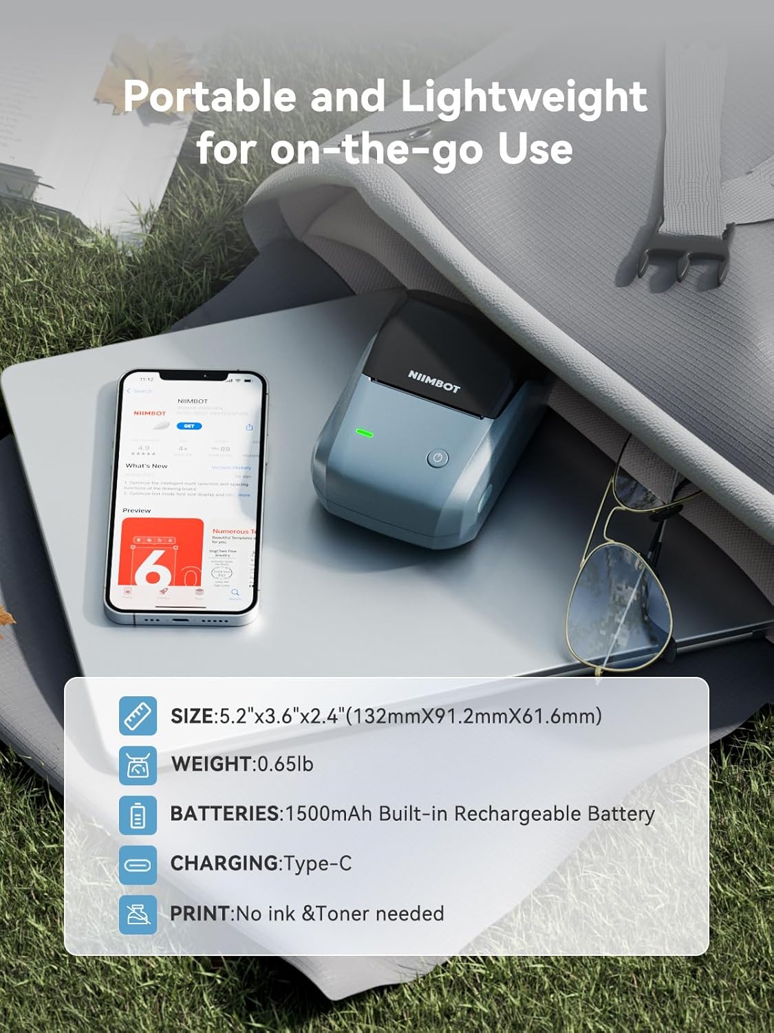 Niimbot B1 Printer Thermische  - Commercial Printing Paper recensie en prijs