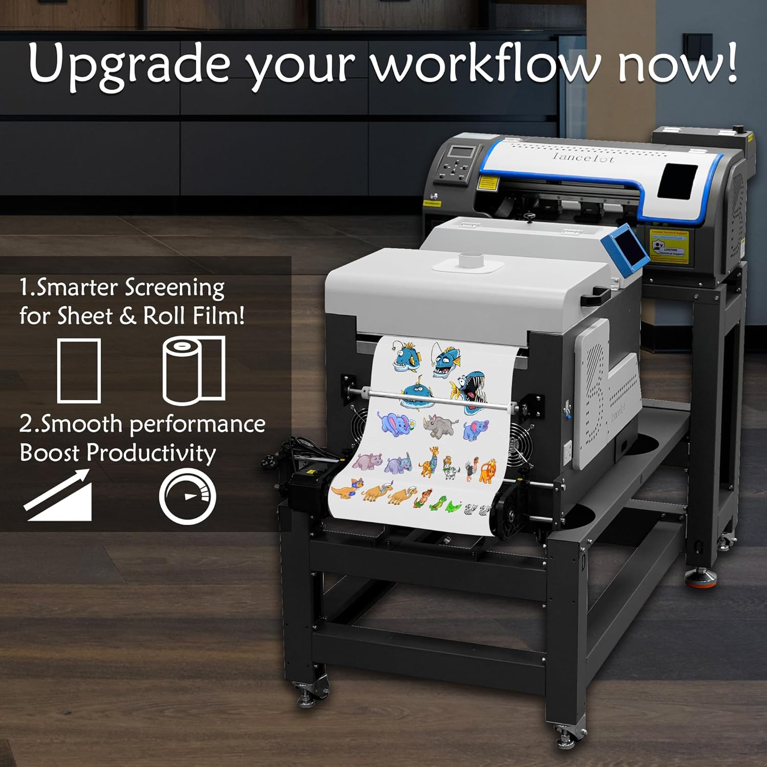 Lancelot A3 M1630 Pro DTF-prin - Commercial Shirt Printing recensie en prijs