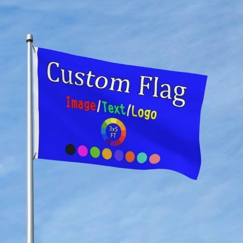 Aangepaste vlaggenbanner voor  - Commercial Printing Companies recensie en prijs