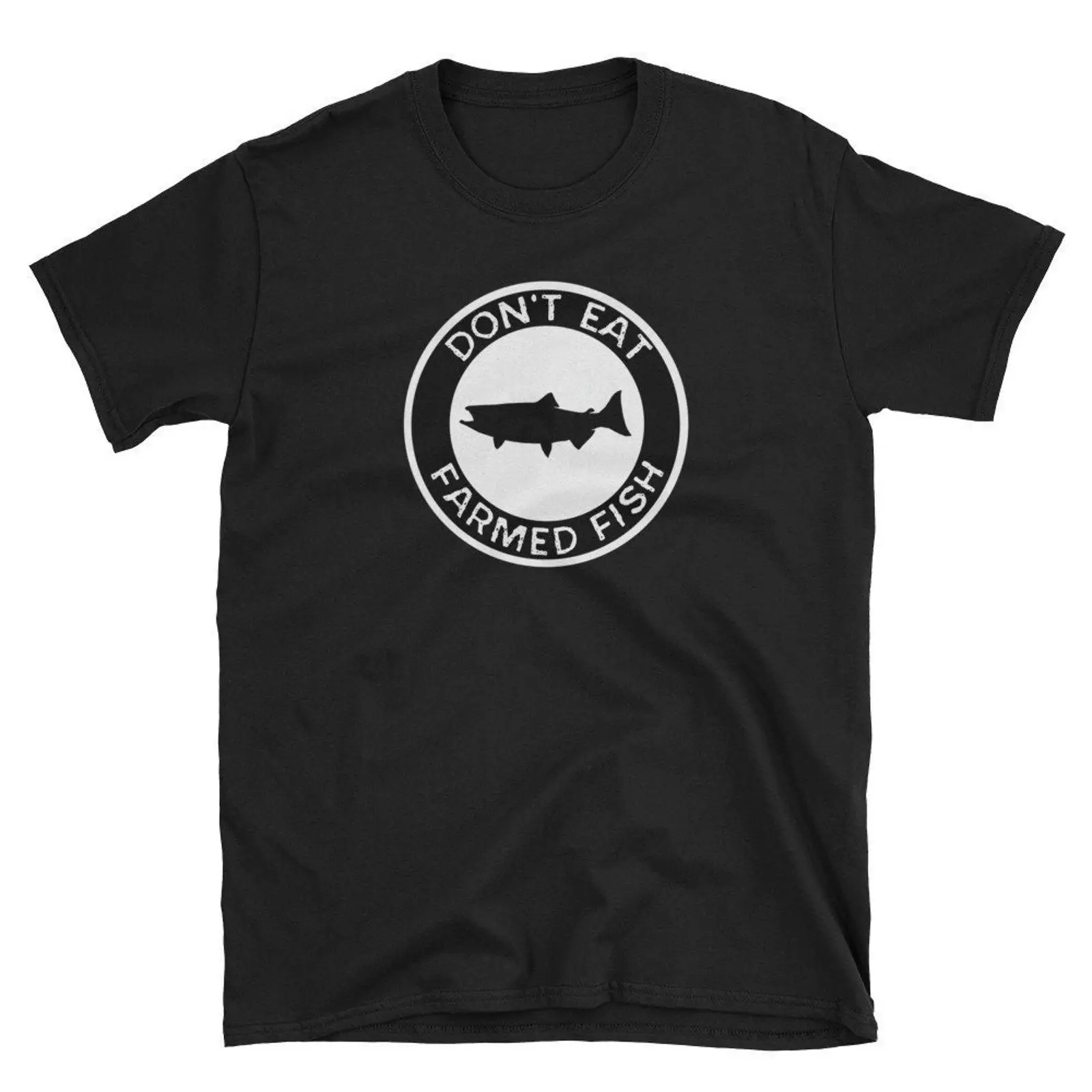 Eet geen gekweekte vis Grappig - Commercial Shirt Printing recensie en prijs