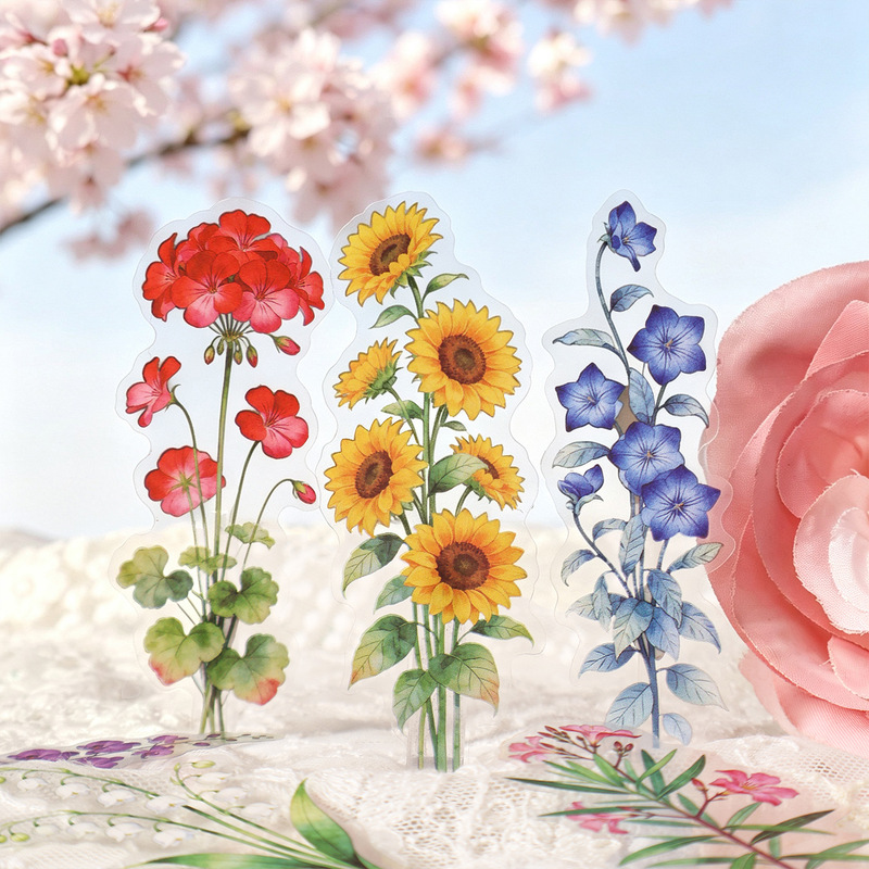 Vintage boeket bloemenstickerp - Commercial Printing Paper recensie en prijs
