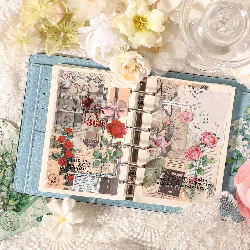 Vintage boeket bloemenstickerp - Commercial Printing Paper recensie en prijs