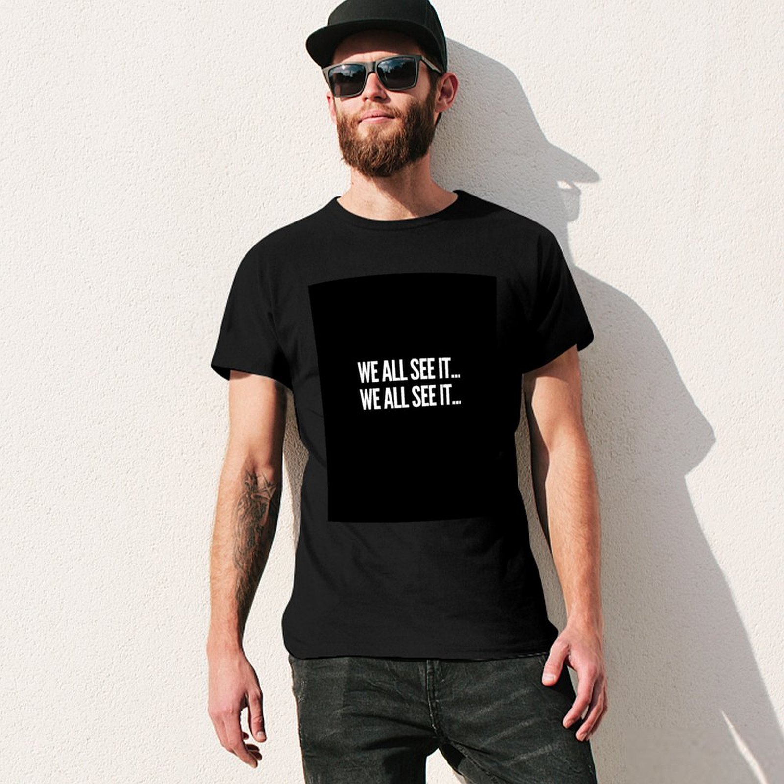 We zien het allemaal... Wij zi - Commercial Shirt Printing recensie en prijs
