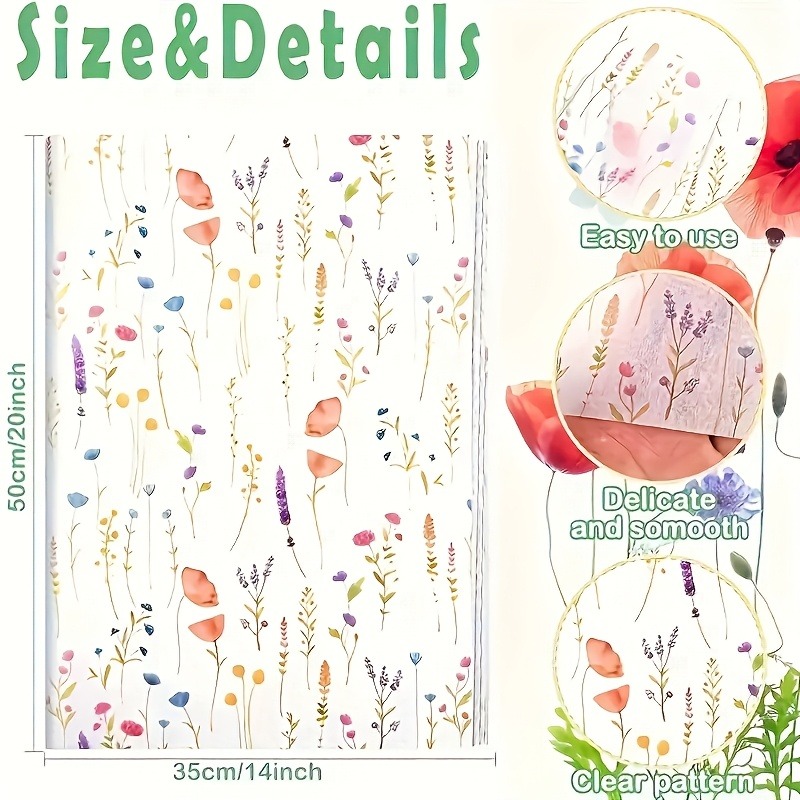 20 vellen lavendelprint cadeau - Commercial Printing Paper recensie en prijs