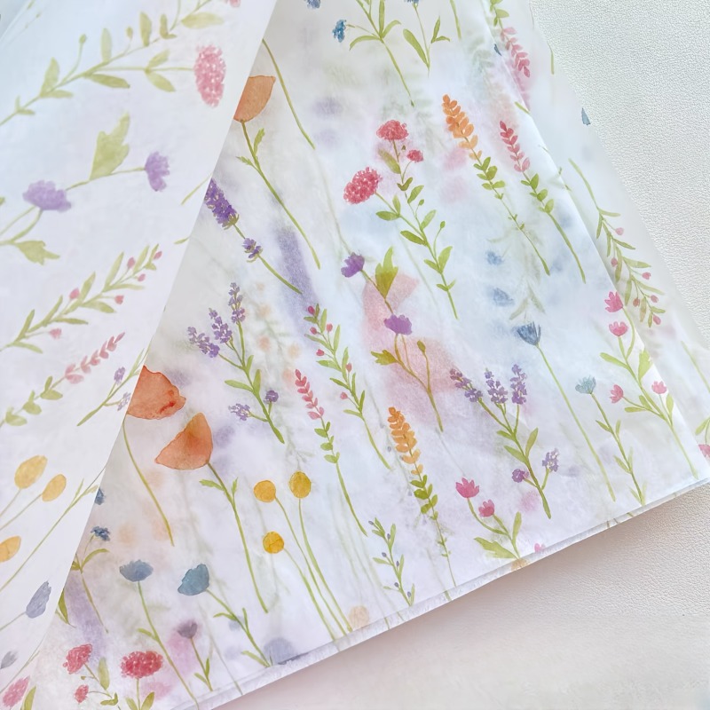 20 vellen lavendelprint cadeau - Commercial Printing Paper recensie en prijs